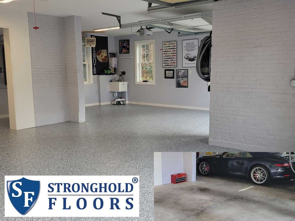 Lancaster garage epoxy coatings by Stronghold Floors 5